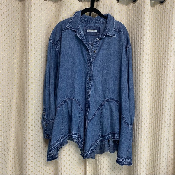 Women's Freya Denim Shirt - Picture 1 of 5